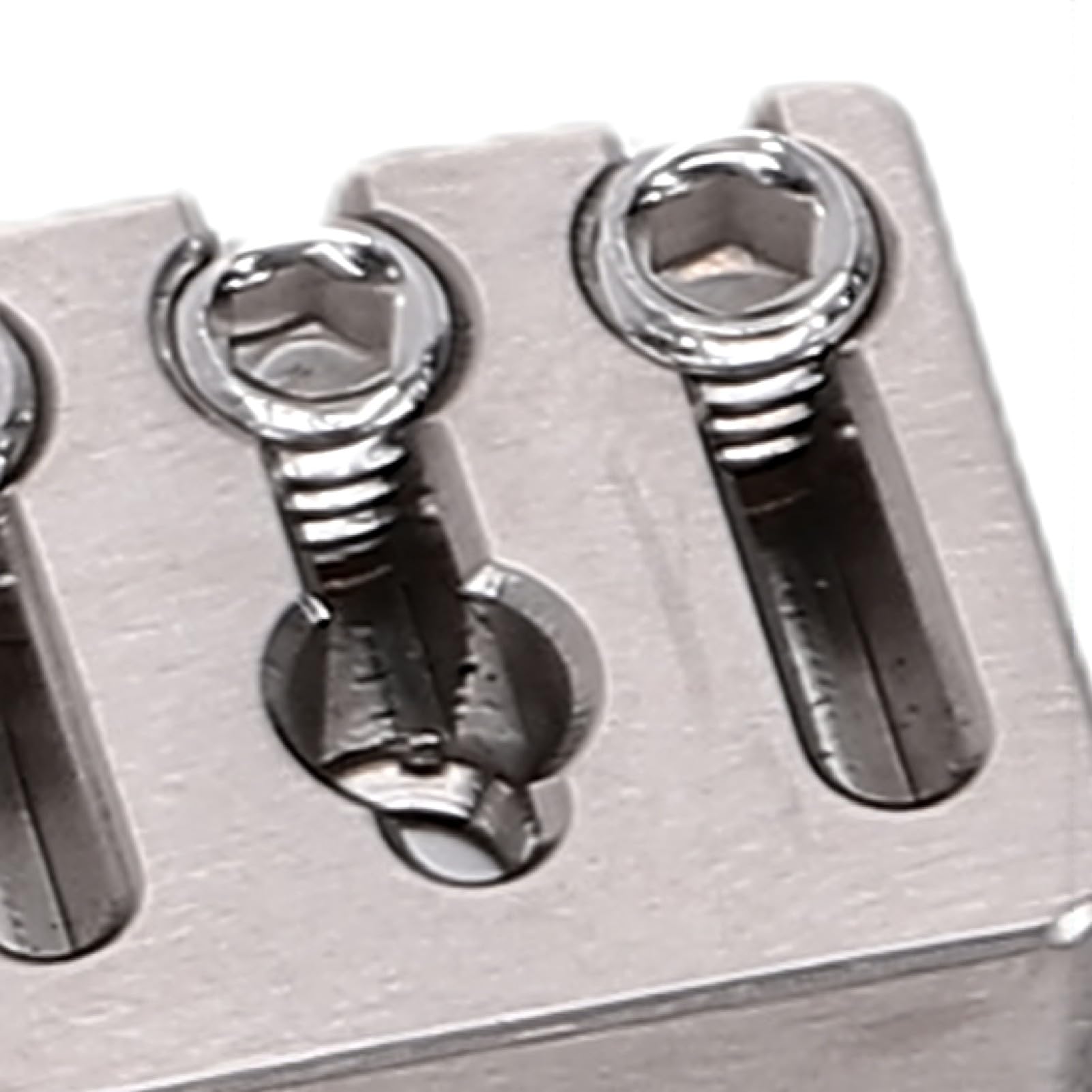 banapoy Puente de Guitarra sin Cabeza de 6 Cuerdas, Monturas Ajustables Puente de Guitarra Eléctrica sin Cabeza, de de Aleación para Eléctrica sin