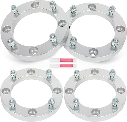 Miniatura 8 de AINTIER 4 espaciadores de rueda de 1 pulgada 4x156, centrados en 4 lengüetas, 38 pulgadas, 5.157 in, compatibles con Sportsman 850 EFI XP con EPS