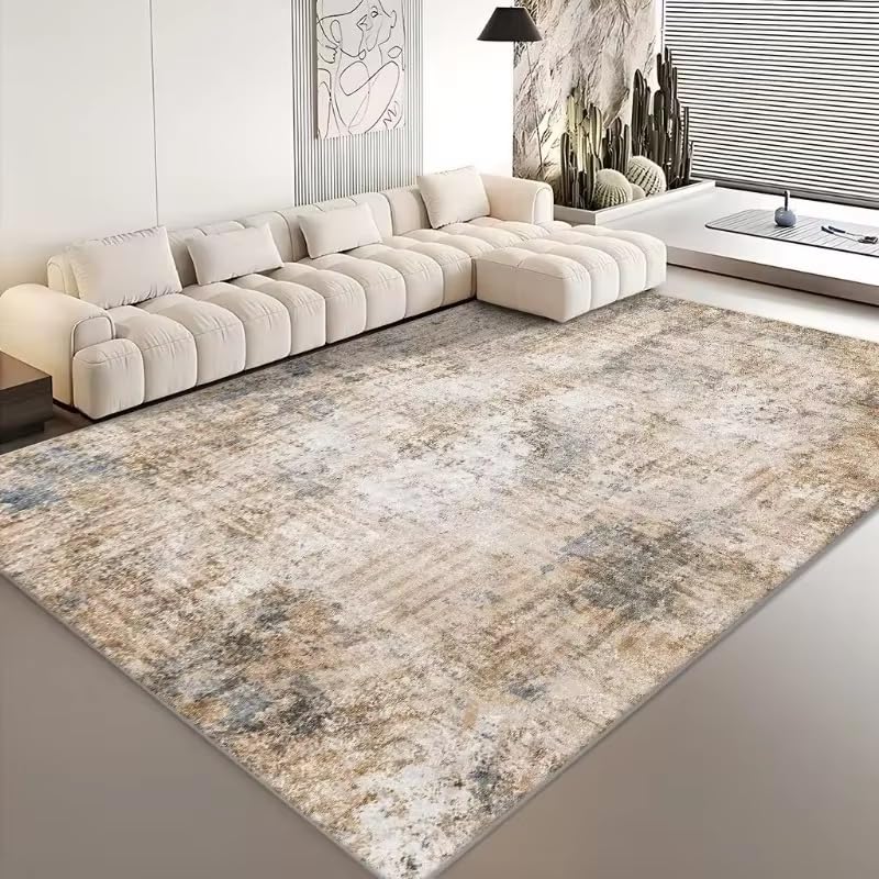Tapis de chevet gris pour décoration de chambre moderne et chaleureuse
