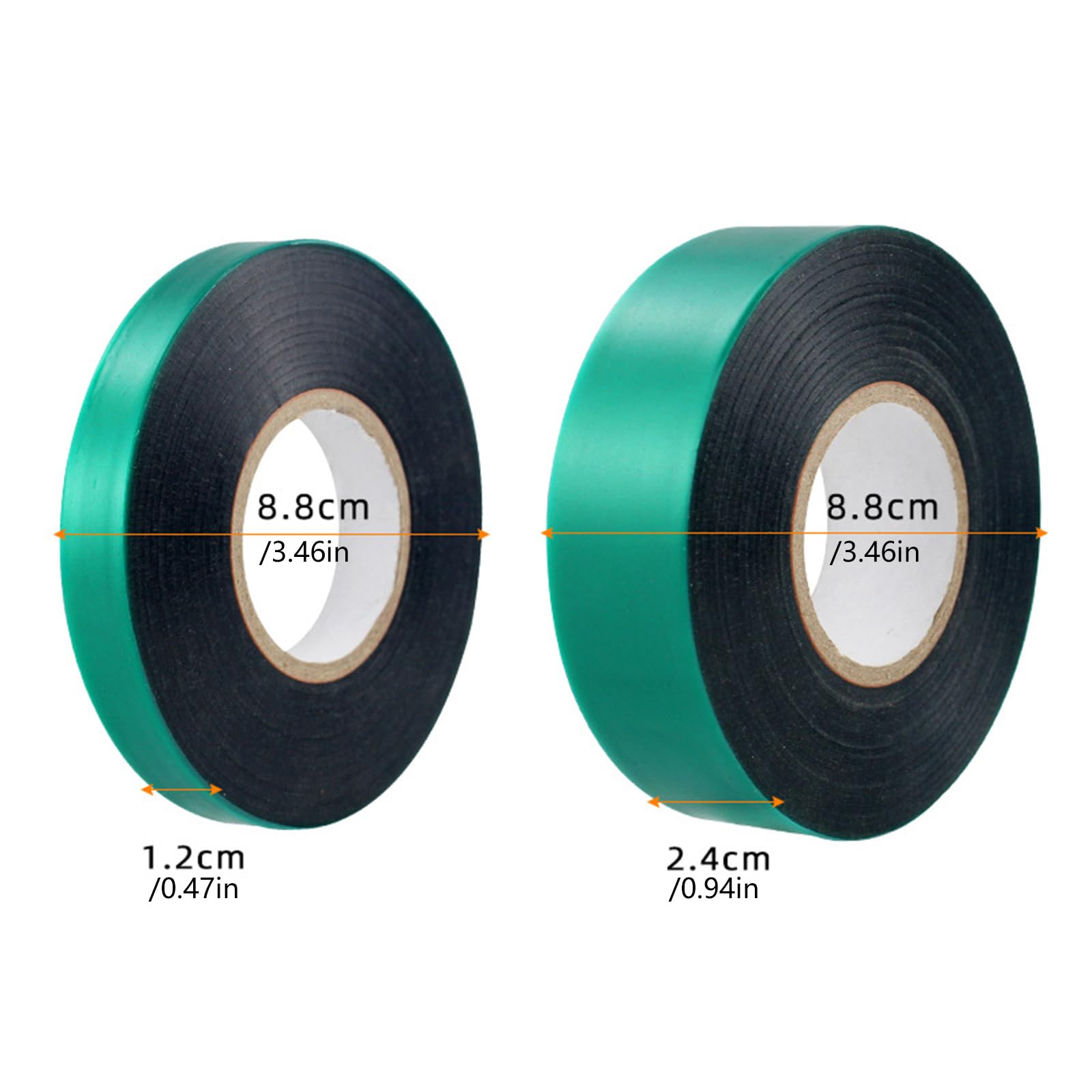 6 rollos de 12/24 mm para plantas de jardín, correa de rama fija para plantas, correas de rama, línea de bobinado, suministros de herramientas Gardne