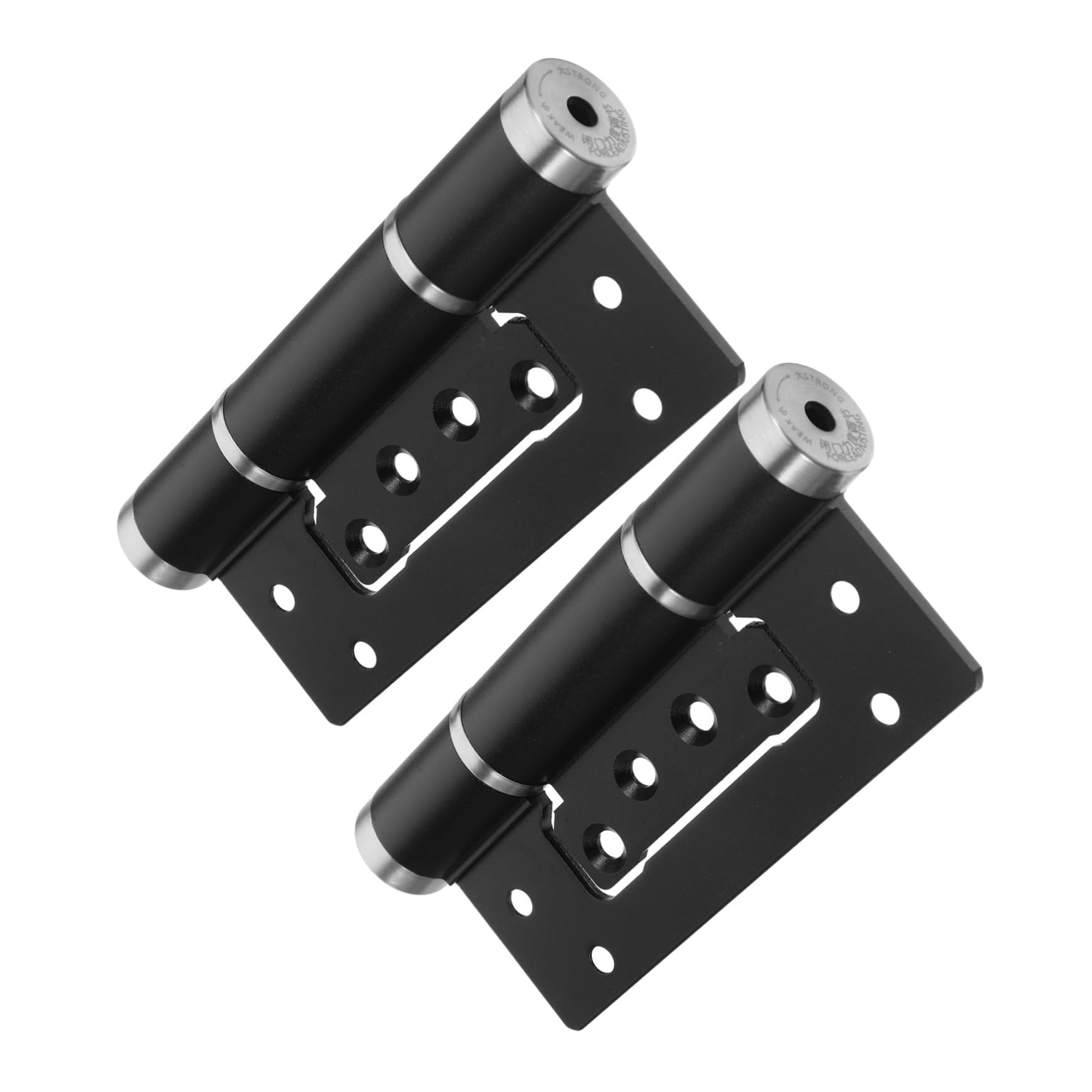Charnières pour boîtes à bijoux en acier avec amortisseur hydraulique silencieux
