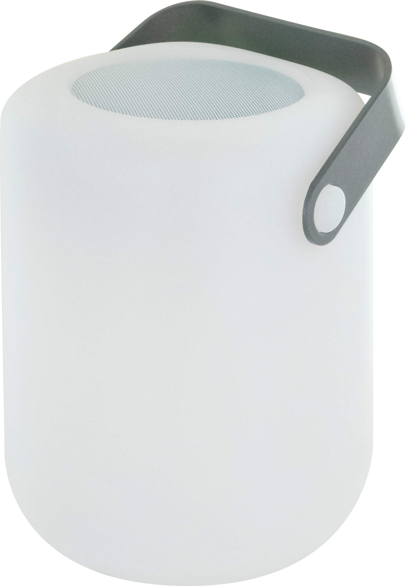 SCHWAIGER Altoparlante Bluetooth con luce da tavolo lampada da giardino lampada da esterno altoparlante portatile 10 W con batteria da 2000 mAh telecomando cavo di ricarica IP44 RGB LED