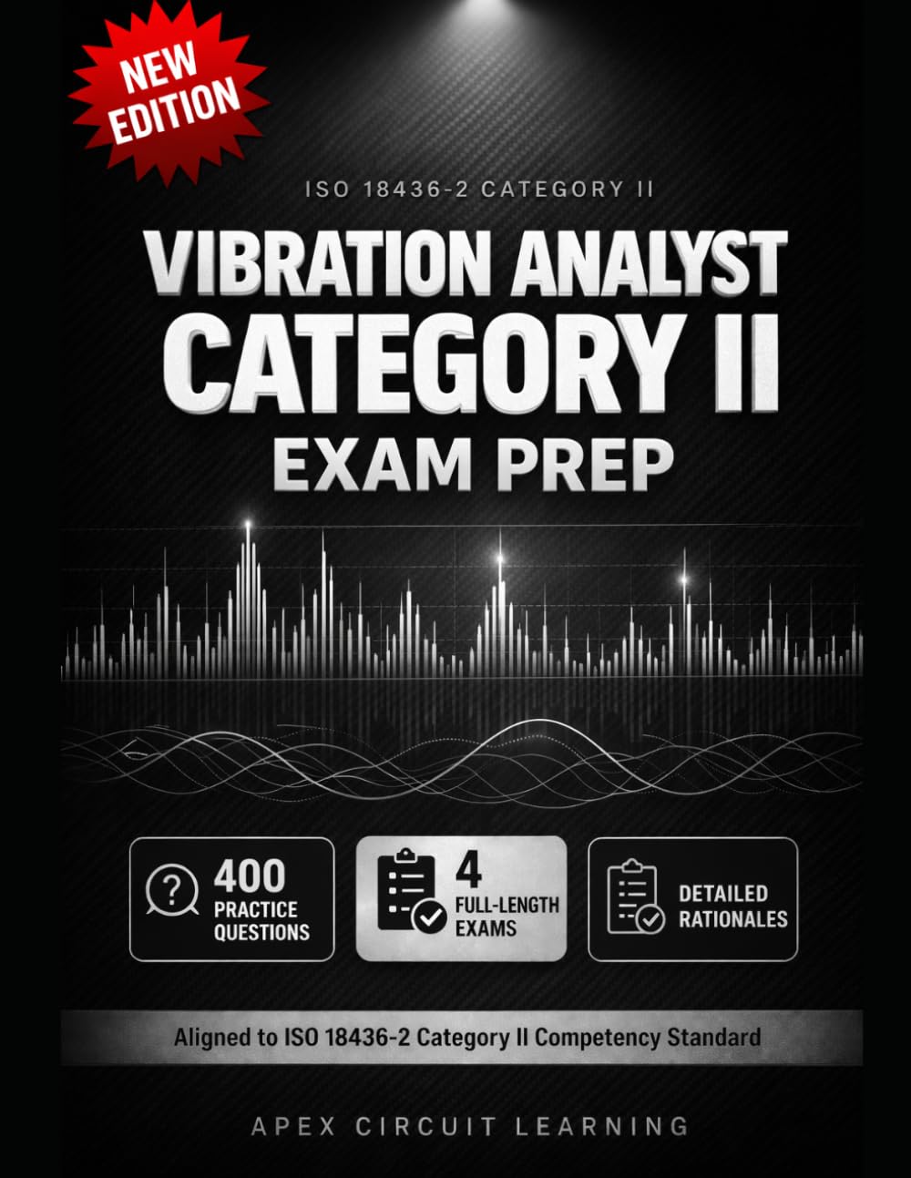 Vibration Analyst Category II Exam Prep: Detailed Rationales, Spectrum Analysis, Bearing Fault Frequencies, FFT Interpretation, and Exam Strategy for the Category II Certification