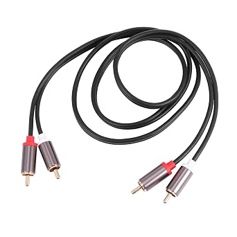High Fidelity Male Audio Cable to Connect Power Amplifier Cd Player Box to Speakers