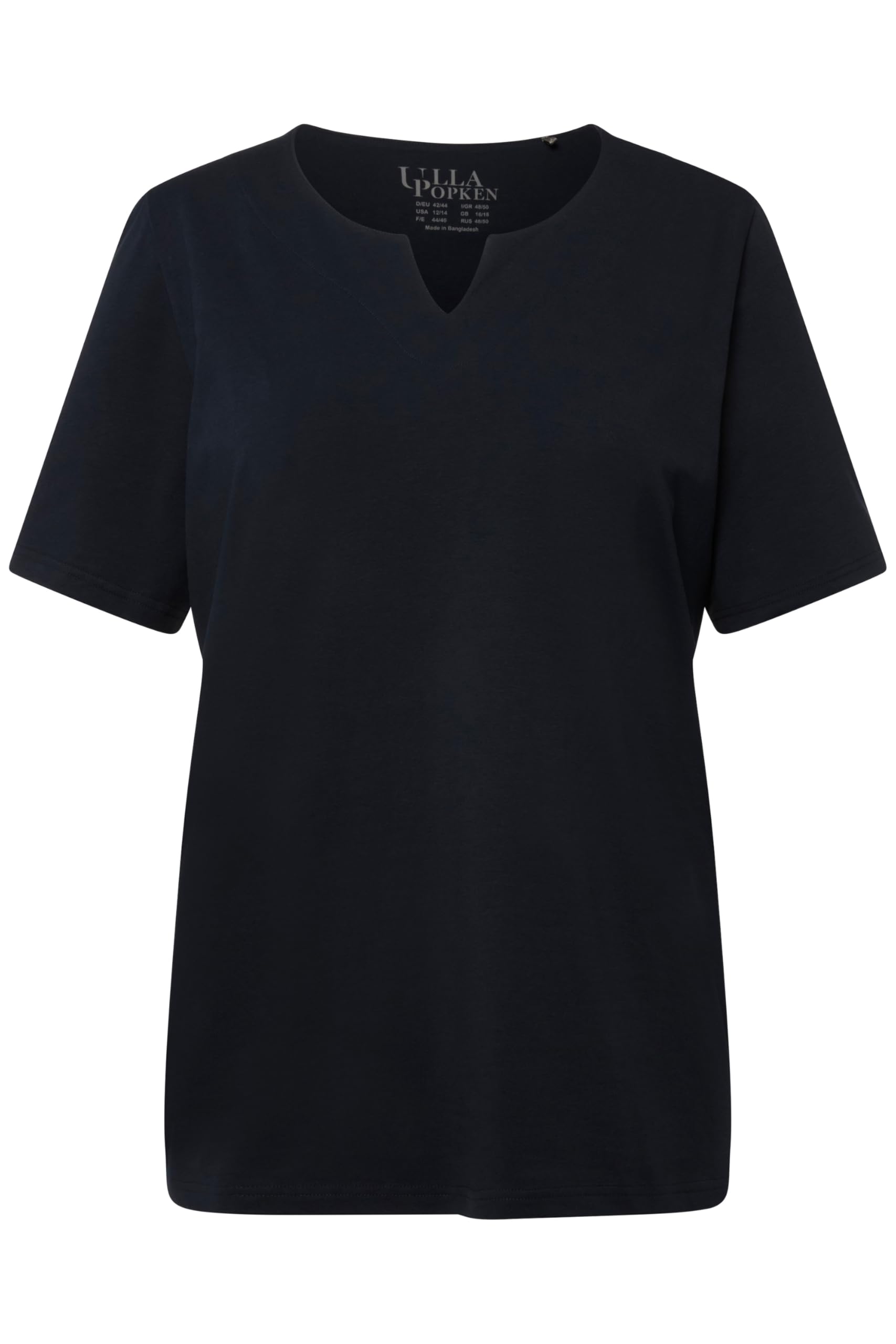 Ulla Popken Koszulka Kobiety T-shirt, Linia A, Tunika, Rękaw Do Łokcia