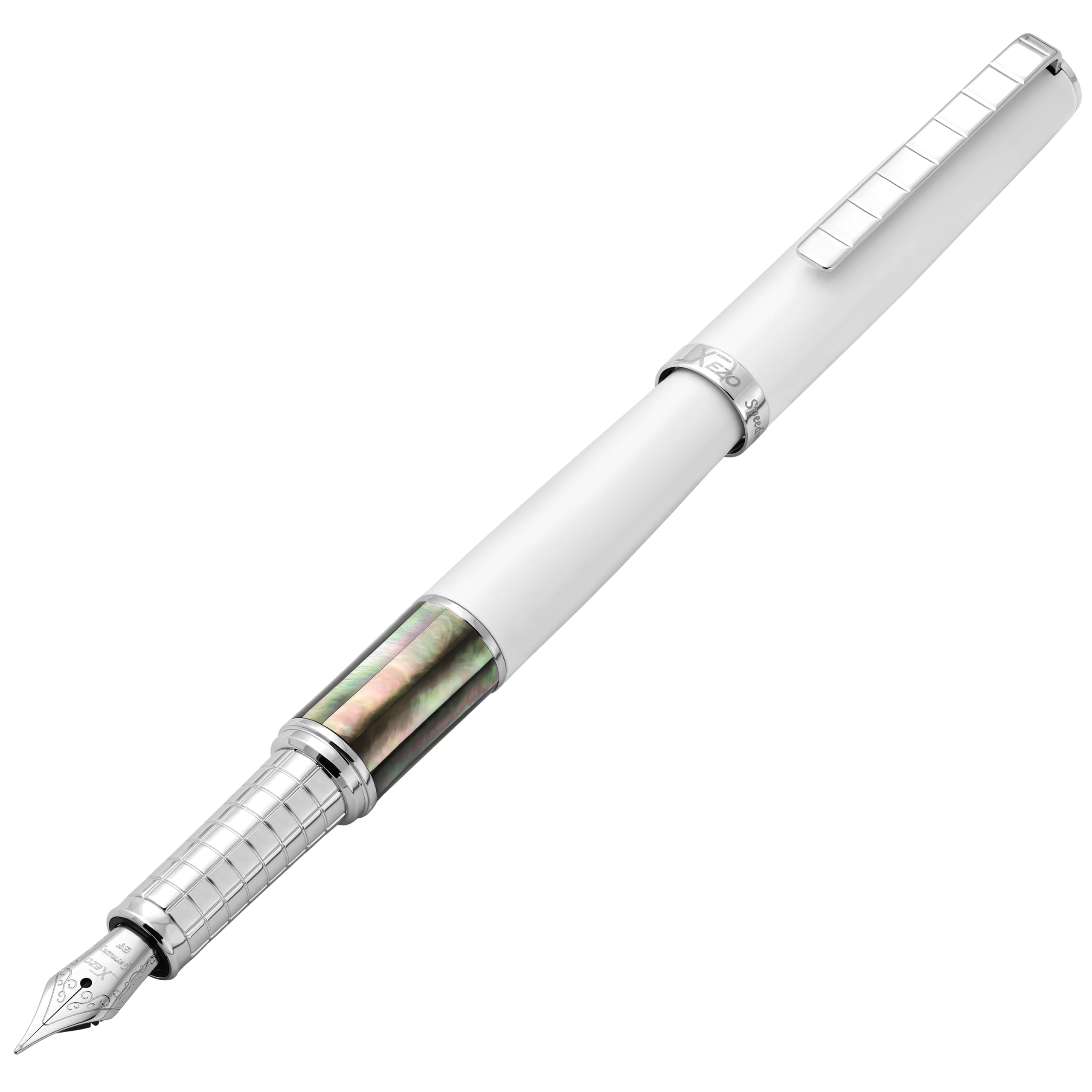 その他ブランド / XEZO/文具 Amazon | Xezo Speed Master 万年筆 極細ペン先.マットホワイトと