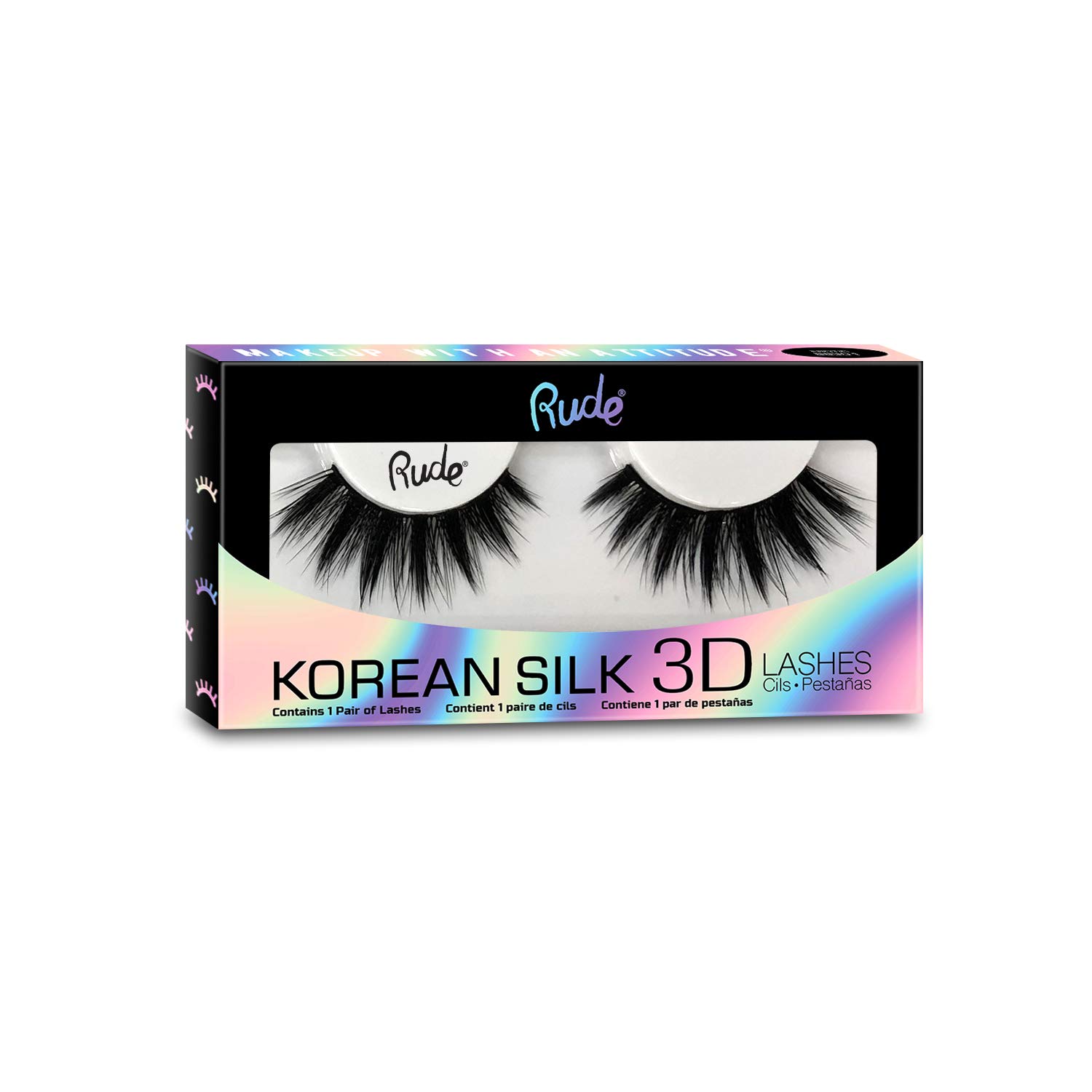 Rude - Luxe 3D Korean Silk Lashes - Commitment