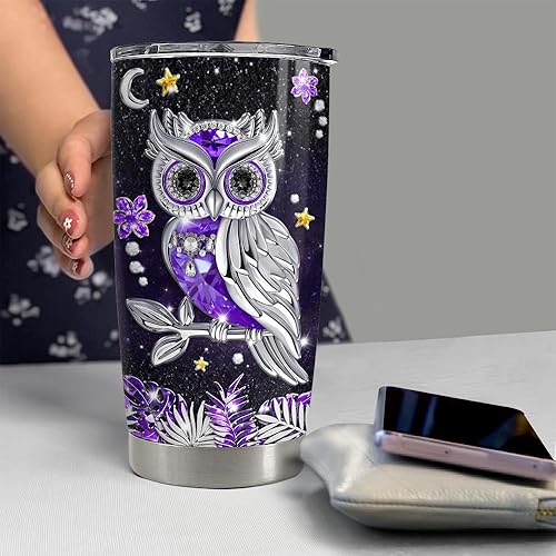 Vista 122 de SANDJEST Vaso de caballo de 20 onzas con aislamiento de acero inoxidable para café, taza de viaje, taza de caballos, regalos para mujeres y hombres