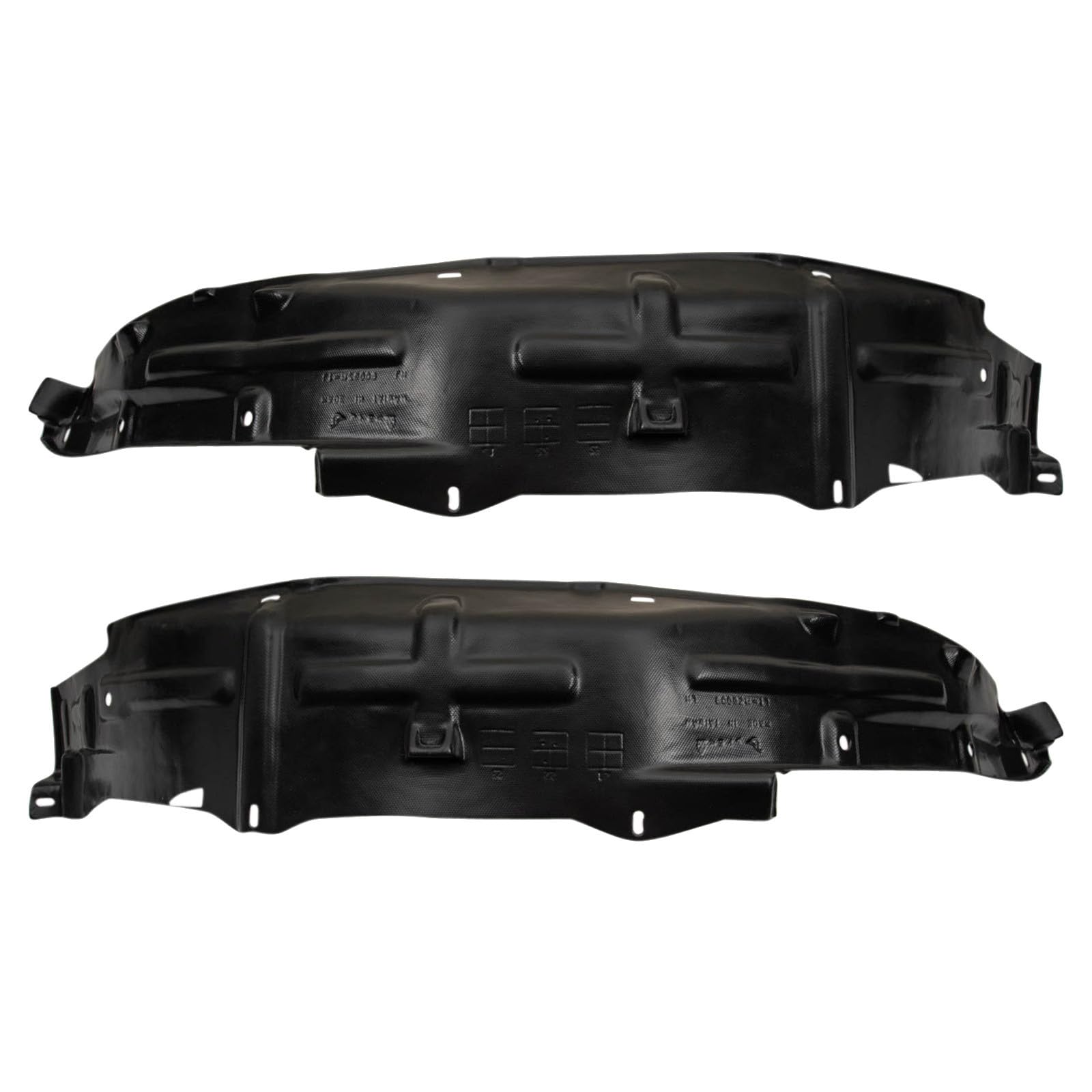 TRQ Inner Fender Liner Set | For 1987-1993 Mazda B2200 MA1248116 MA1249116