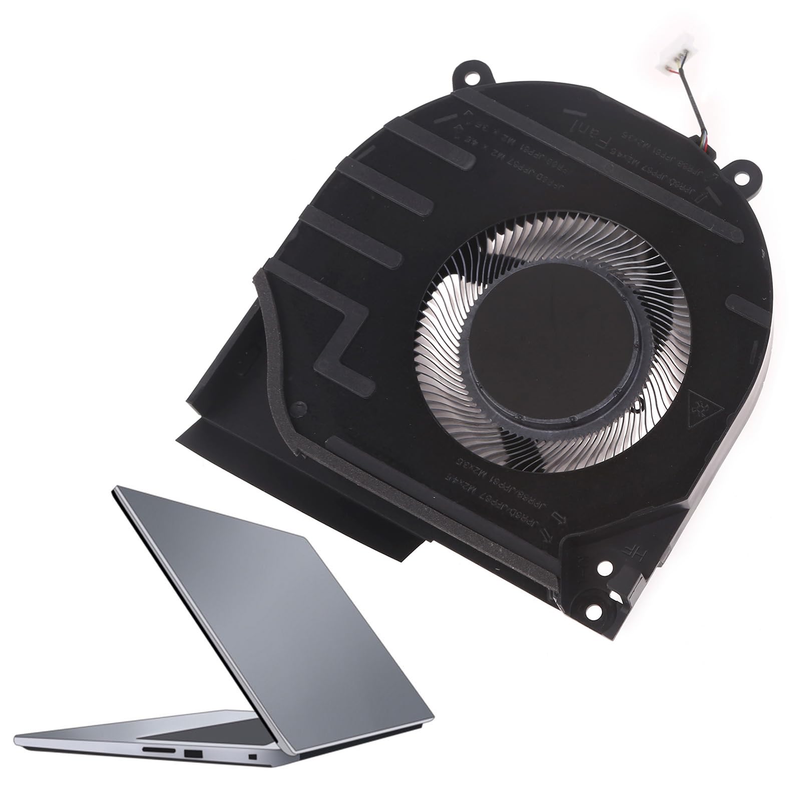 Radiatore GPU per Laptop 12V 4 Pin Ventola Raffreddamento a 4 Fili Silenzioso GPU CPU Cooler Dispositivo Raffreddamento per Laptop Ventola Raffreddamento alimentata Tramite USB