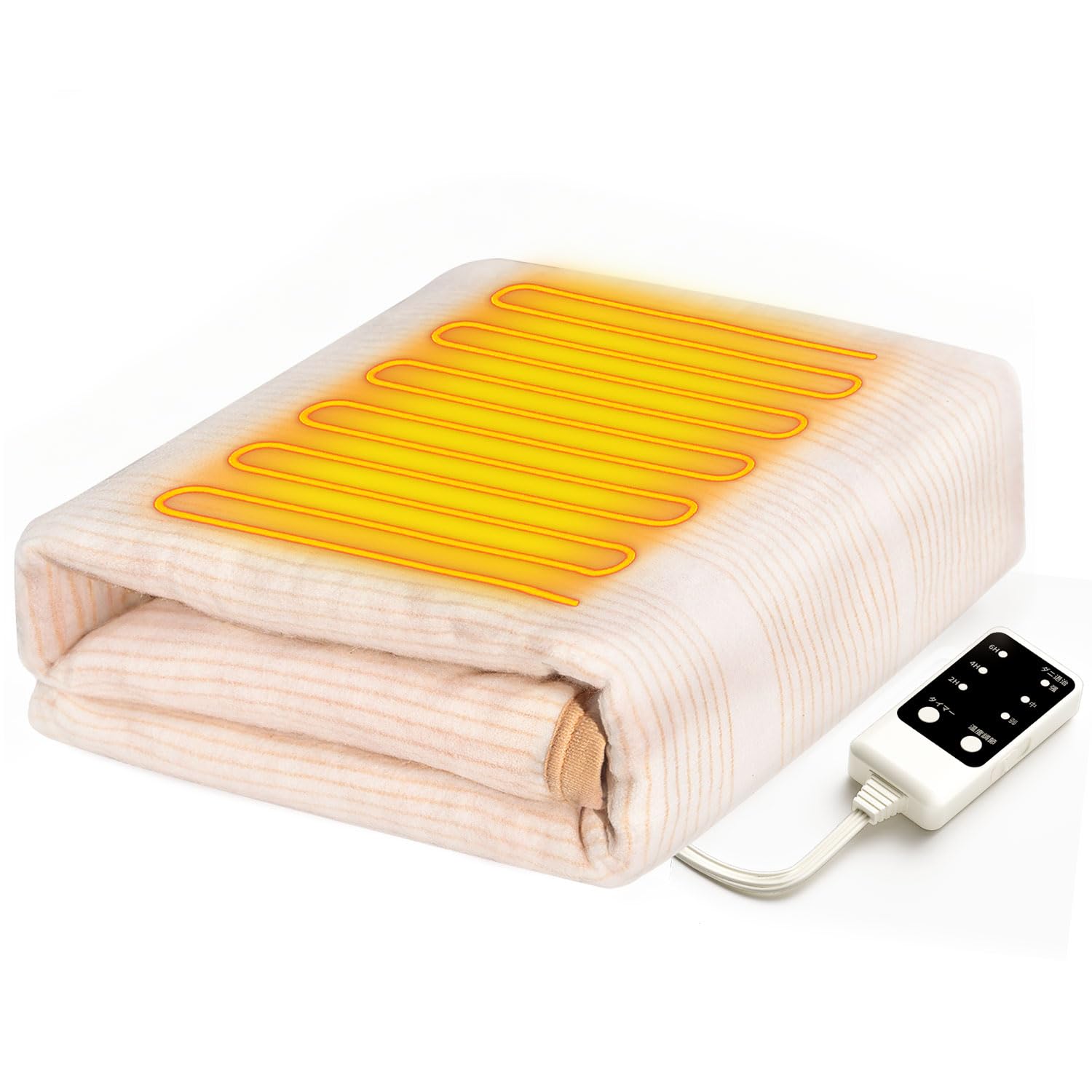 電気毛布 Amazon.co.jp : 電気毛布 敷き 掛け兼用【速暖・AI加熱保護機能】190