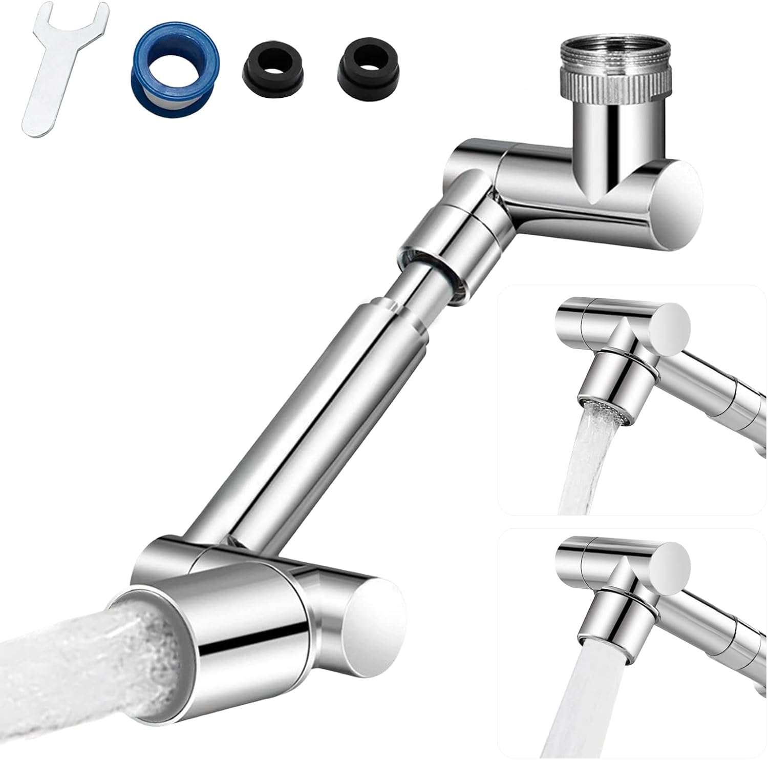 Amazon.co.jp: Tirczil 蛇口 シャワー 節水ノズル 延長パイプ