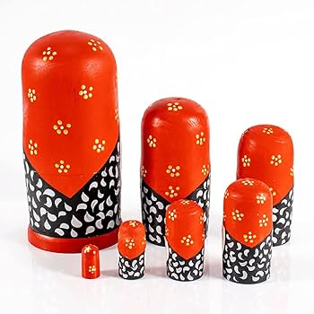 ロシア人形 y*o様 ロシア人形2体 - メルカリ