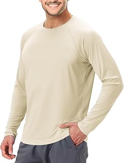 Mens Swimming Shirts Short Sleeve UPF 50 Quick Dry Sun Protection Rash Guard Shirts for Fishing Running