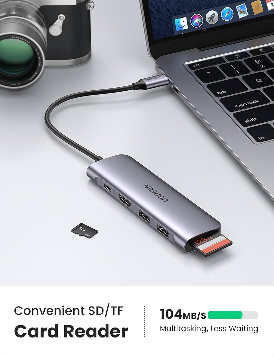 Blасk Frіdау - 70% оƒƒ UGREEN USB C Hub 6 in 1 Dongle to HDMI 4K 2 USB 3.0 Ports SD TF Card Reader 100W PD Charging Adapter Dock Station for MacBook Pro Air 2020 2019 2018 Galaxy Note 10 S10 S9 S8 Surface Go XPS 13 15 🛒 Flаѕh Sаlе UGREEN USB C Hub 6 in 1 Dongle to HDMI 4K 2 USB 3.0 Ports SD TF Card Reader 100W PD Charging Adapter Dock Station for MacBook Pro Air 2020 2019 2018 Galaxy Note 10 S10 S9 S8 Surface Go XPS 13 15
