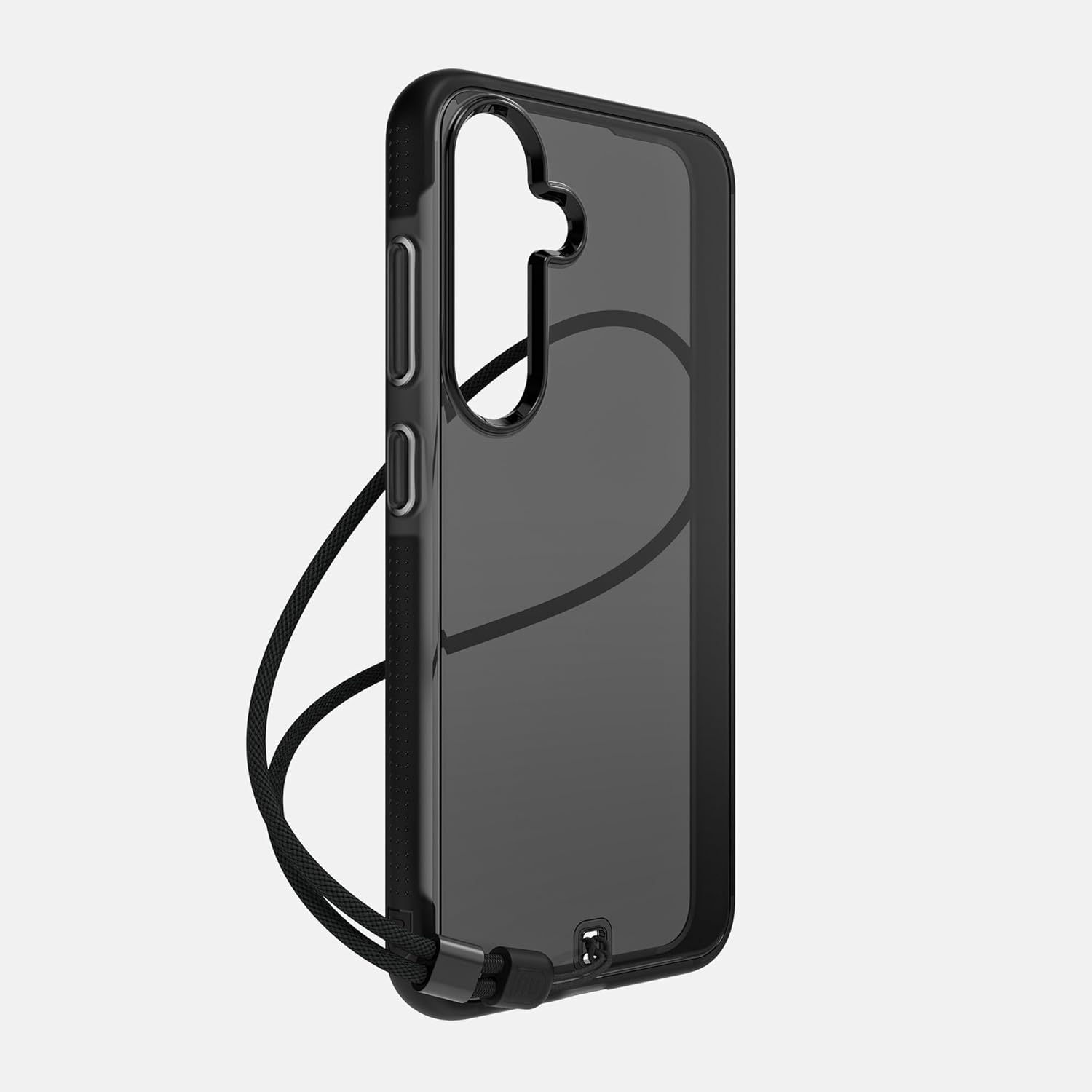 BodyGuardz Ace Pro for Samsung Galaxy S24+ Case, Heavy Duty Shockproof Cover with 18FT Military Grade Drop Tested, Compatible with, Wireless Charging, Responsive Buttons - Smoke/Black