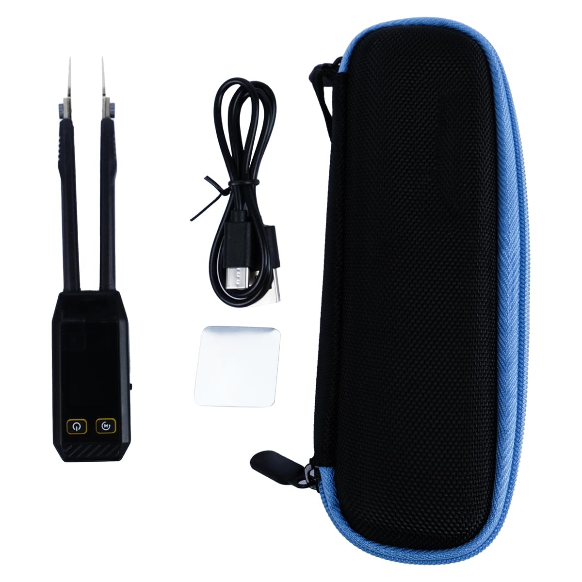 Sarini Mini Digital Tweezers Bridge LCR-ST1 Resistance Inductance Capacitor Component Test Patch Clip Multimeter Measurement Tools