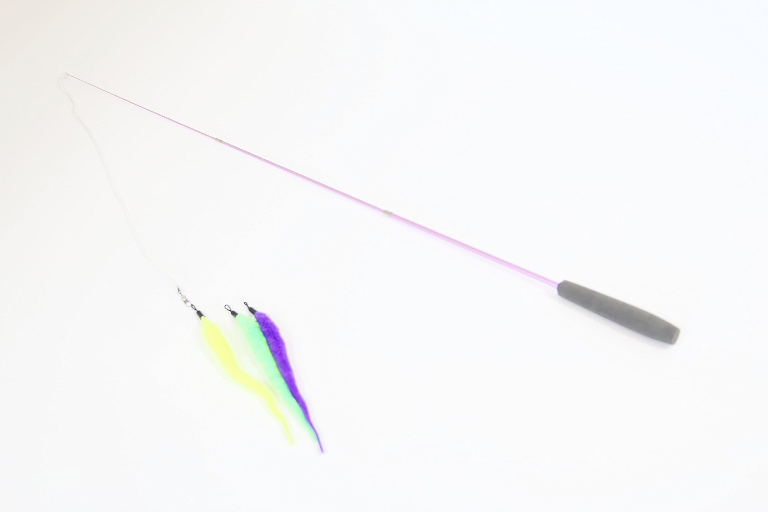 MeowBliss Fuzzy Worm Cat Chaser Toy