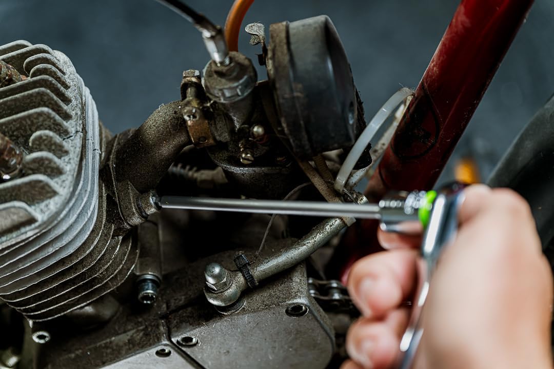 Grip Edge | 6-PC RPT 3/8'' Drive Long Metric Ball Hex Driver Set | Includes Sizes 4mm, 5mm, 6mm, 7mm, 8mm & 10mm| Includes Premium Foam Storage Tray |