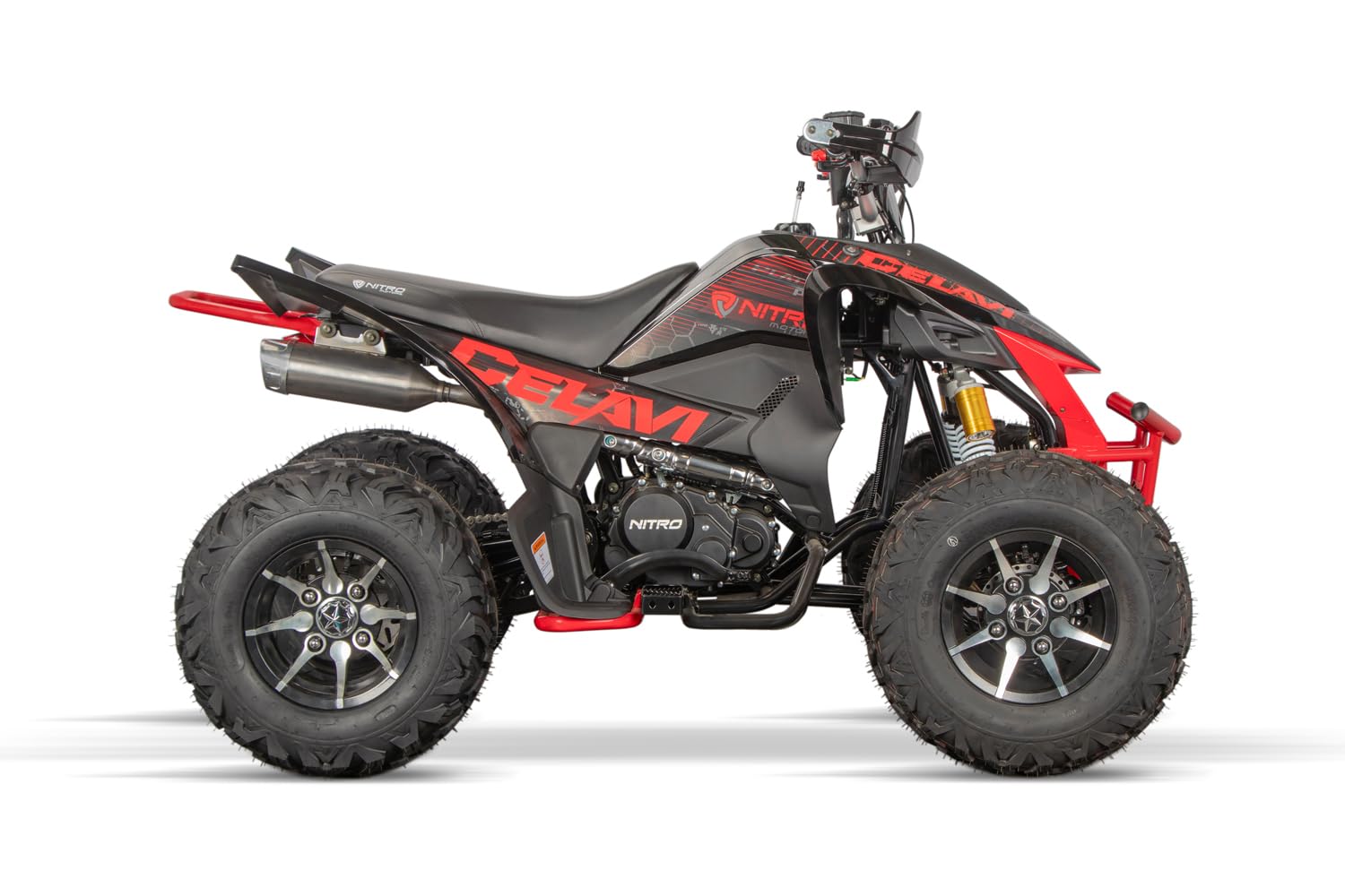 250cc Maxi Quad Celavi RS10 4-Gang Manuell Platin Alu-Felge, Farbe:Gelb