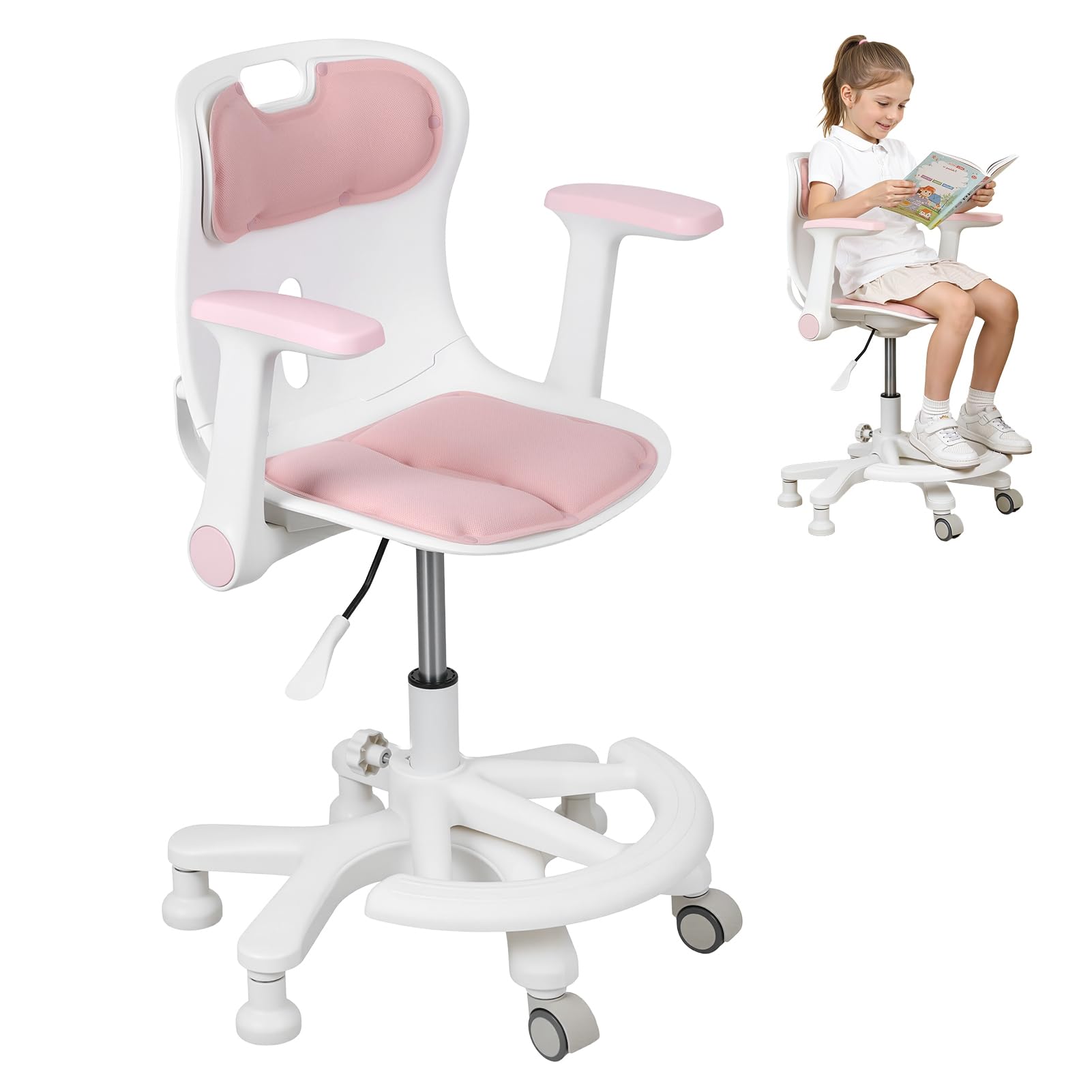 Chaise de bureau enfant ergonomique pour corriger la posture assise