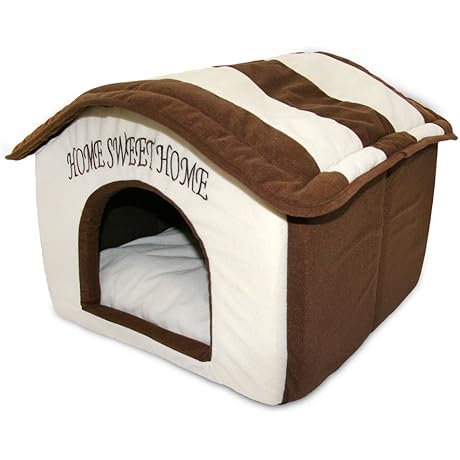 Best Pet Supplies Portable and Cozy Dog House for Small and Medium-Sized...