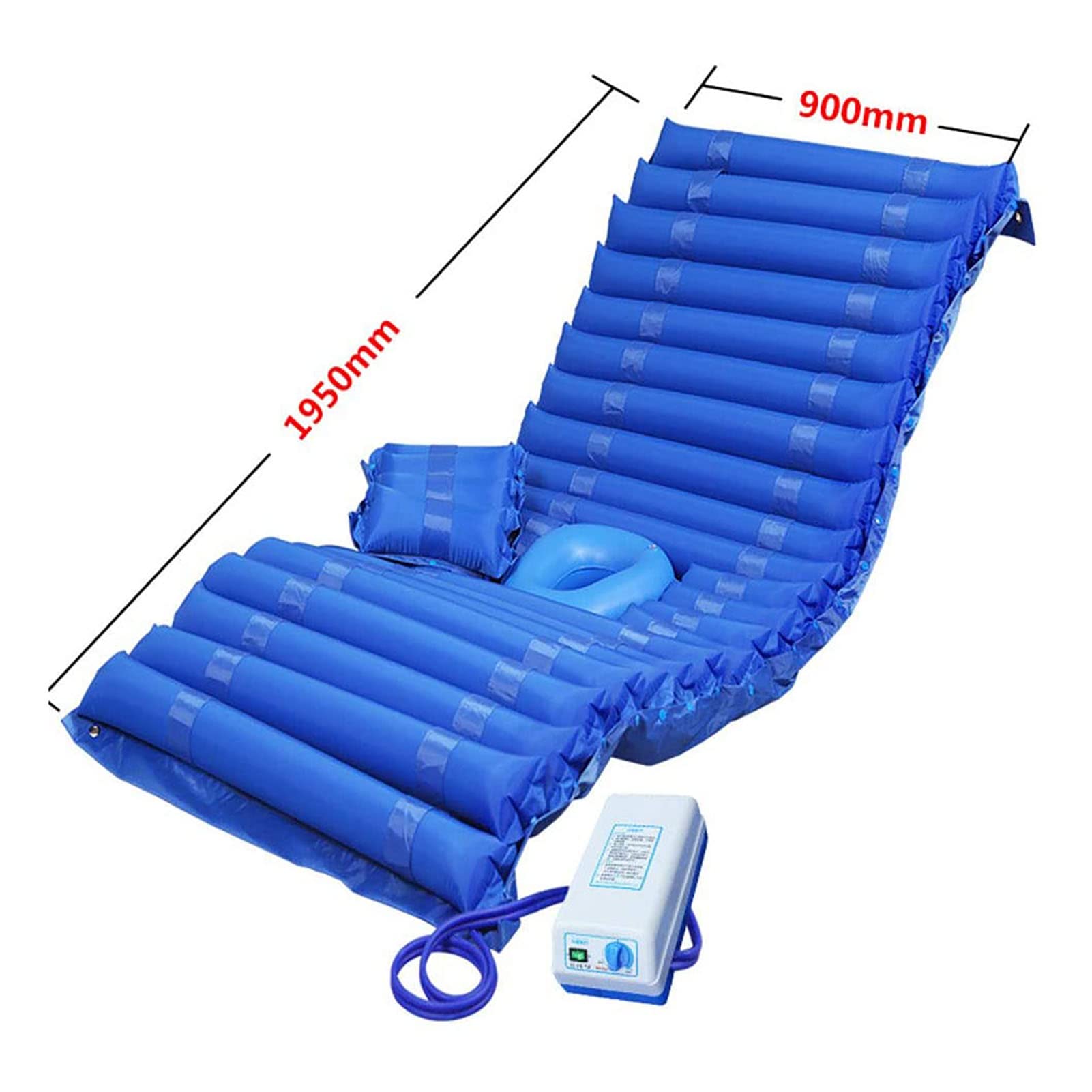 Colchón antiescaras,Colchón de presión Intercambiable,para prevención y Alivio de presión de úlceras por presión,para Hospital estándar