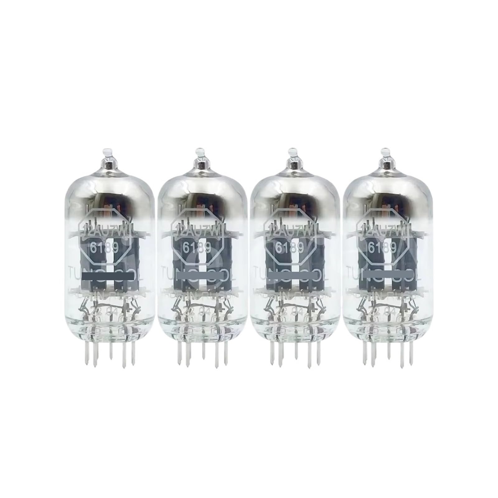 12AU7W 6189 Tube Replaces ECC82 12AU7 B749 ECC802 E82CC CV4003(4pcs Matched Quad)