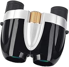 DC Wesley Prismáticos para adultos prismáticos universales para observación de aves, senderismo, caza y eventos deportivos (color: blanco) (color: negro)