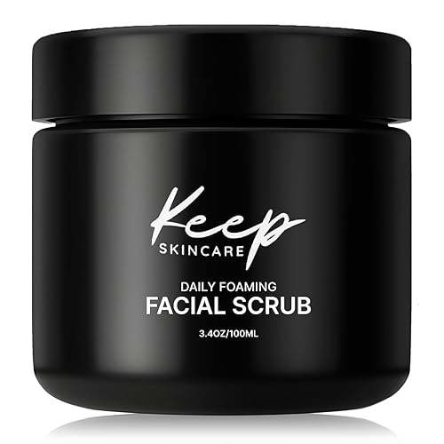 Miniatura 1 de Exfoliante facial espumoso diario, aceite de jojoba, aceite de argán con azúcar orgánico y mezcla de aceites esenciales, nutre tu piel, exfoliante