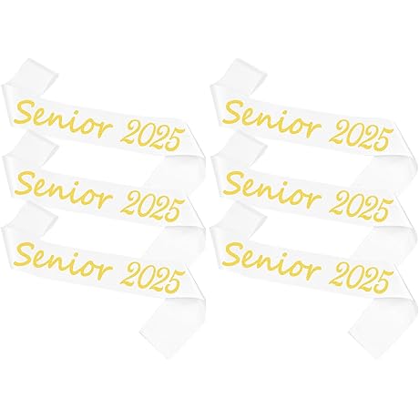 Senior 2023 Sash 10 Pack - Celebrate Your Milestone with Elegance