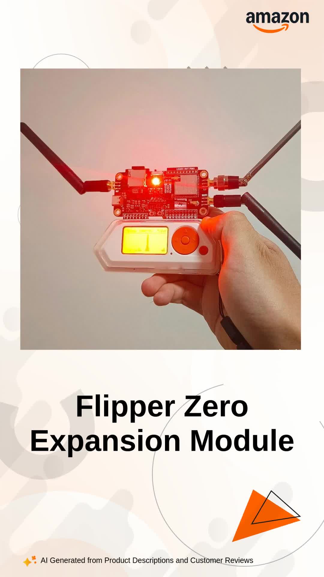 for Flipper Zero Modification Module, Expansion Board for Flipper