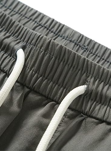 Jmierr Mens Casual Sweatpants Tapered Running Workout Athletic Track Pants Drawstring Joggers Pants For Men With Pockets,Us 34(M),Grey #TOP5