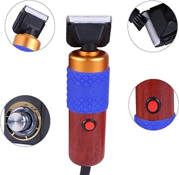 Carpet Trimmer Rug Carver Electric Speed Adjustable Rug Tufting Carver Electric Clippers Carpet Shears Carving Tool for Handmade Carpet Clean and Tufted Carpet (Metal Handle)