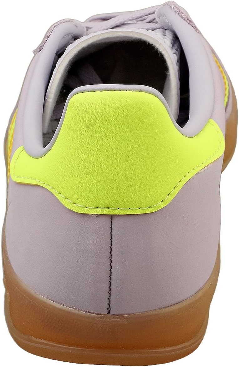 adidas Gazelle Indoor WMNS Shoes, Silver Dawn/Solar Yellow/Gum, Size 5.5 - Image 4