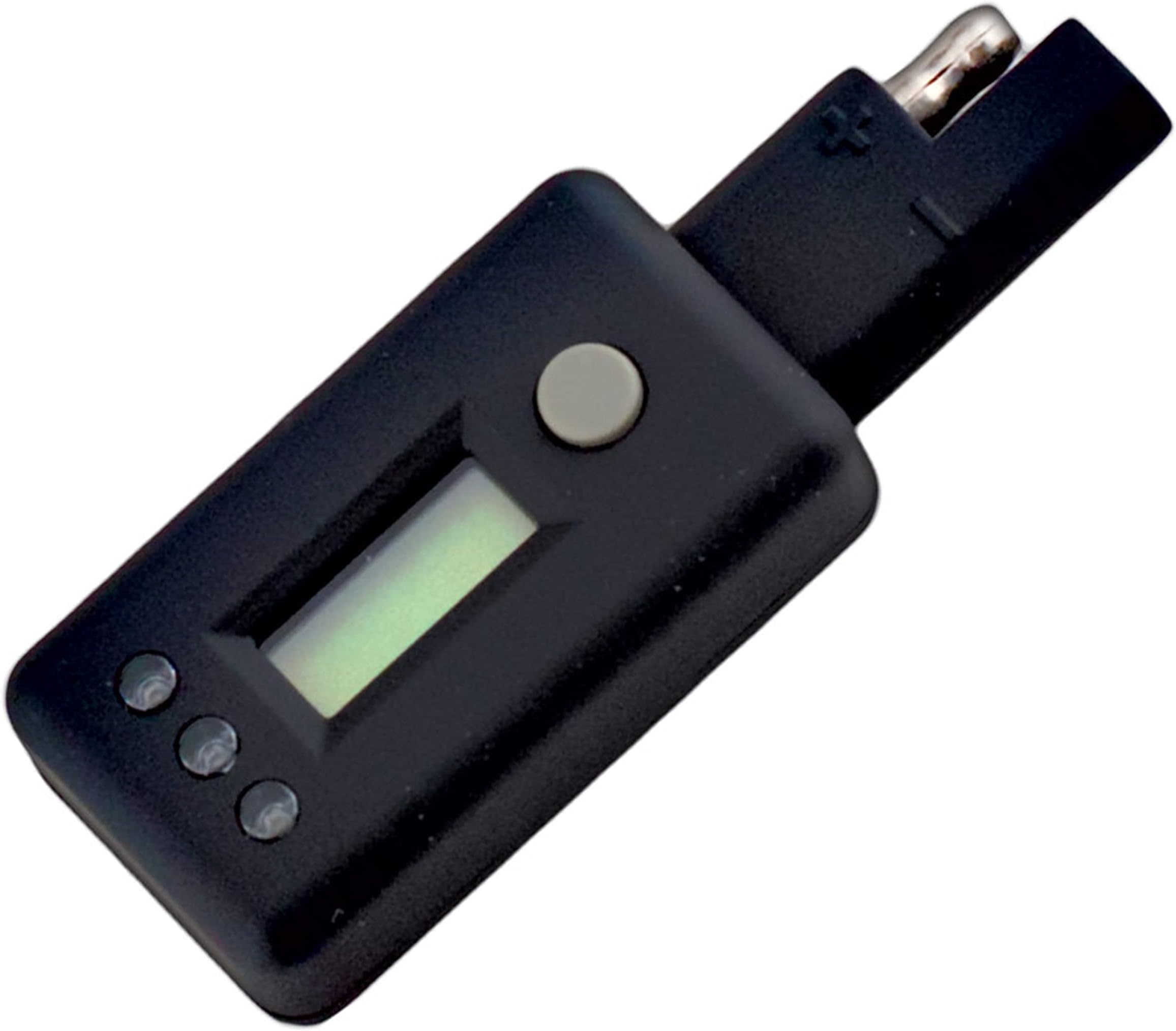 081–0157 Black Quick Disconnect with LCD Display-Voltage Monitor.
