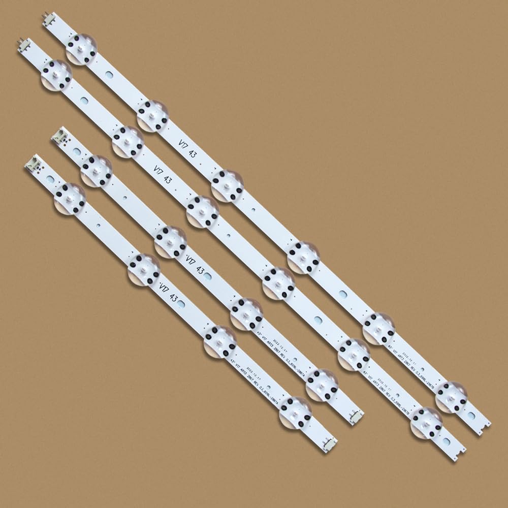 43LJ614V Pieza de Repuesto de TV con Tira de retroiluminación LED para V17 43 6916L-2867A 43LV340C 43UJ6565 E74739 43VH6100 43UJ655V AGF78709801 43UJ675V