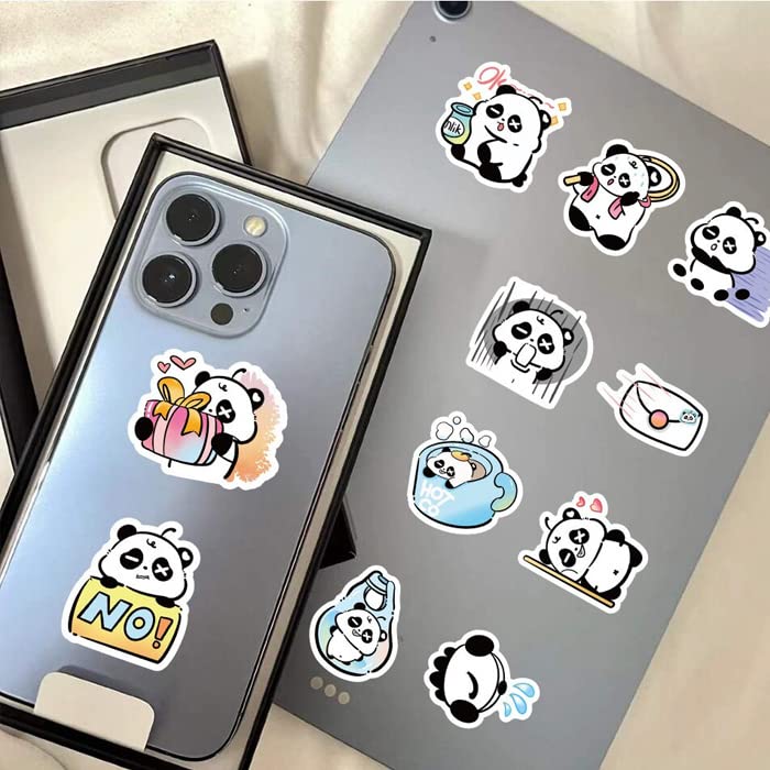 パンダシール Amazon.co.jp: 50枚 ステッカー パンダ かわいい イラスト 防水