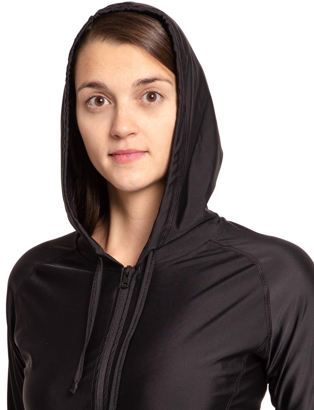 iQ-UV Leichte Sportjacke für Damen – UV-Schutz Laufjacke für Damen speziell für Sommer mit UPF 50+ – Bequeme Walk Jacke hochelastisch, atmungsaktiv & schnelltrocknend