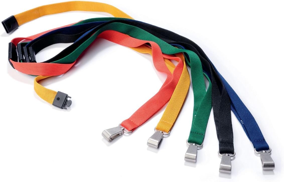 Durable Premium Textile Lanyard 15 mm Ochre, Länge: 440 mm x Breite: 20 mm - Image 5