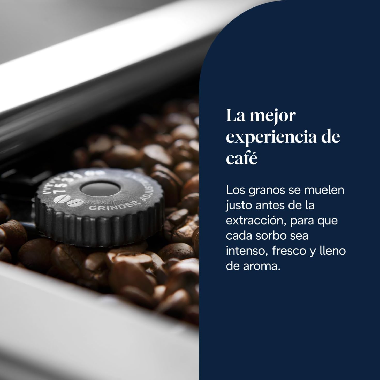 De'Longhi Perfetto Primadonna Soul ECAM612.55.SB Cafetera Superautomática Café y Cappuccino con Sistema de Leche LatteCrema, Tecnología Bean to Cup, 18 Bebidas, App Control