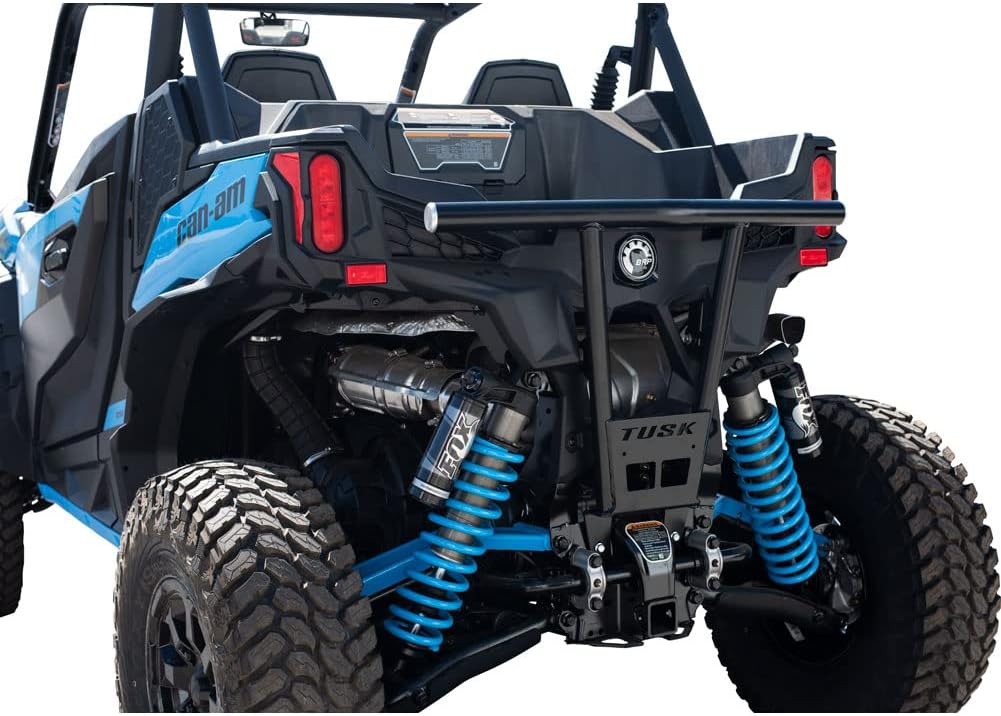 Tusk Impact Rear Bumper Black Compatible with Can-Am Maverick Trail 2018-2026/Sport/Sport Max 1000R 2019-2026