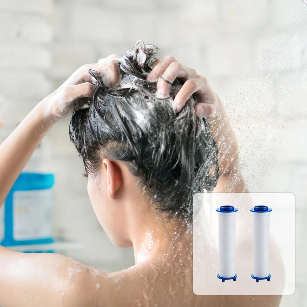 Filtri Per Soffione Doccia KitoLee - Set Di 6 In Cotone PP, Per Rimuovere Sedimenti E Impurit&agrave;