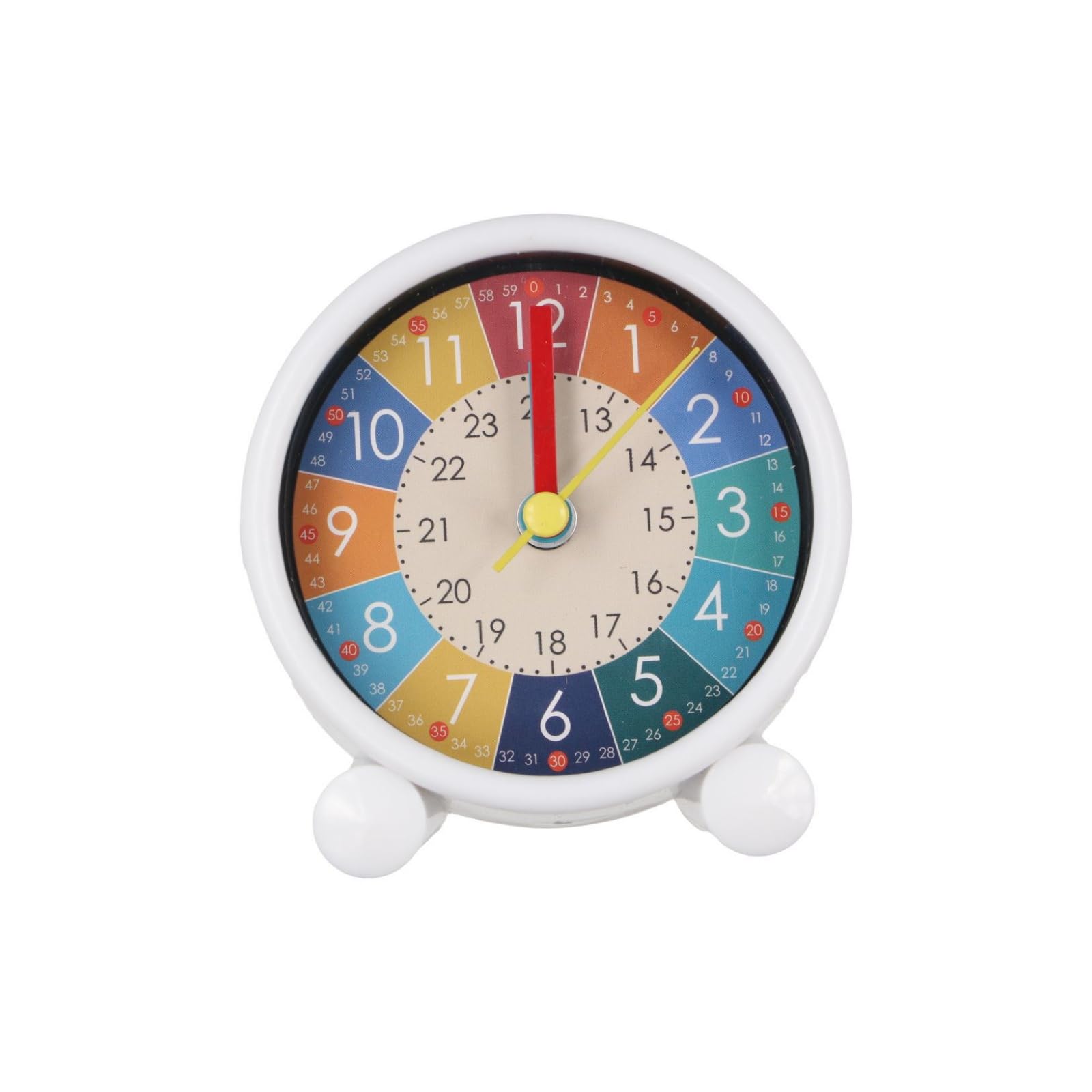 GUEDKIKL 1 Pcs Children's Alarm Clock, Small Silent Bedside Desktop Electronic Clock, Creative Kids Bedroom Clock, Children's Puzzle Alarm Clock for Kids Learning to Tell Time