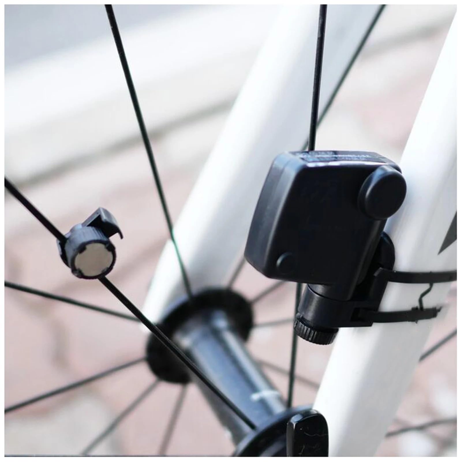 Contachilometri Bici Contachilometri contachilometri Bici Wireless for Computer da Bicicletta Ciclocomputer(Green)