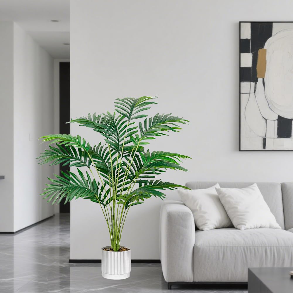 Laelfe 71cm Artificial Areca Palm Plant in Pot - Image 2
