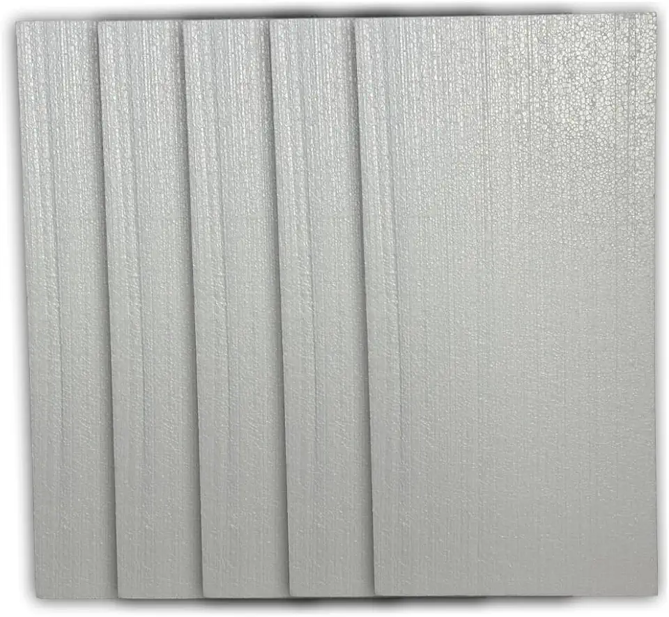 Kit Placas De Isopor para embalagem Eps Forro Isolamento Térmico E Acústico 100x50 15mm 1,5cm (10)