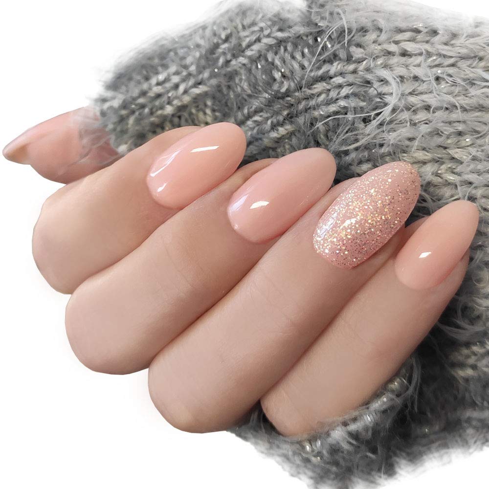 Nail Store - Żel UV Led jednofazowy Beżowy pokrowiec Beżowy - kamuflaż - średnia gęstość - samopoziomująca - łatwa obróbka, nadaje się do napełniania i przedłużania kartką (100 g)