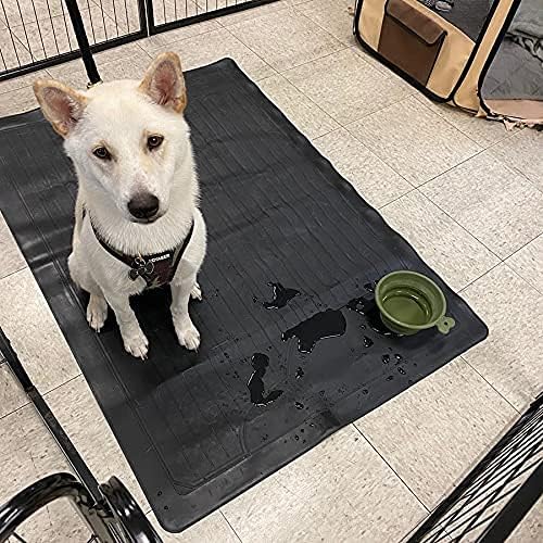 vinyl dog mat