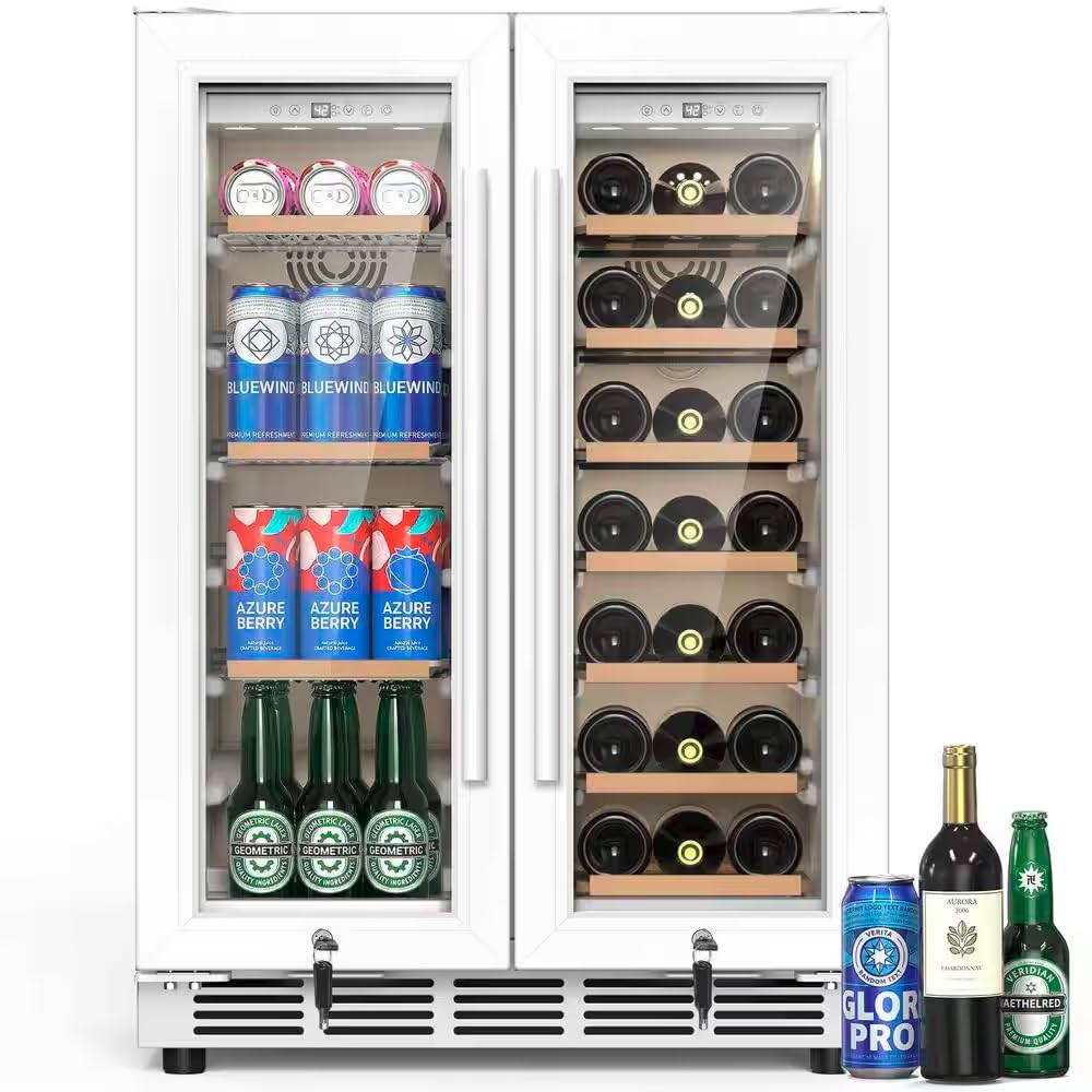 Hooure D2PHD-1 Wine Cooler Stainless Steel